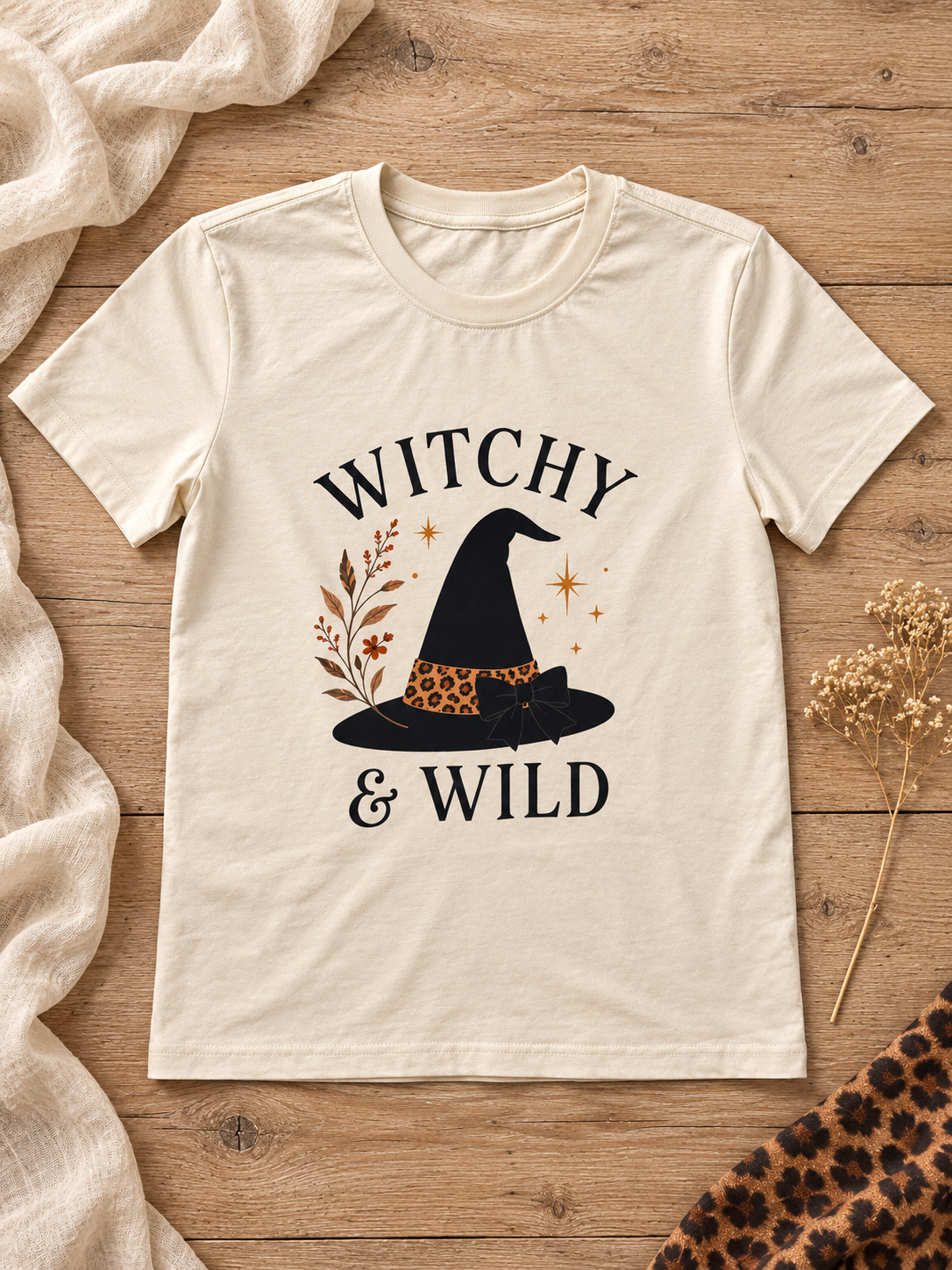 Bone Witchy & Wild Graphic Tee