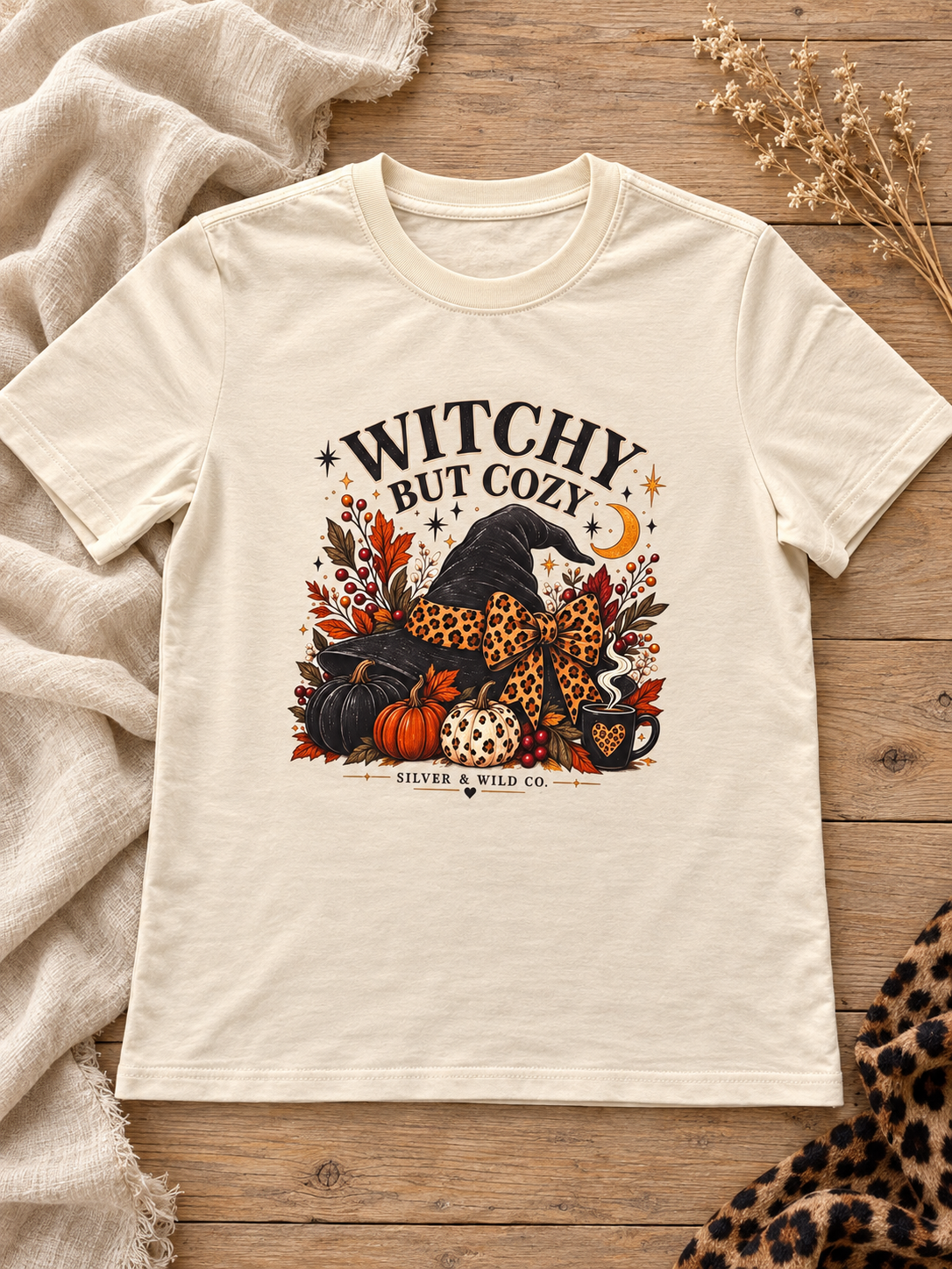 Bone Witchy But Cozy Graphic Tee