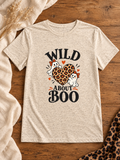 Oatmeal Wild About Boo Graphic Tee